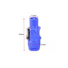 Conector powercon macho azul Conector powercon macho azul