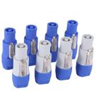 Conector PowerCon Zeafree NAC3FCA NAC3FCB 20A 250V 8 unidades