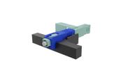 Conector pptico com trava e click SC/UPC 3 posicoes caixa com 100 uni Conector pptico com trava e click SC/UPC 3 posicoes caixa com 100 uni