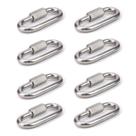 Conector Quick Threaded Chain Links 304 em aço inoxidável M6 Conector Quick Threaded Chain Links 304 em aço inoxidável M6
