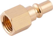 Conector/racord de 1/4", com rosca fêmea 1/4" NPT, VONDER