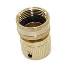 Conector Rápido De Cobre De 3/4 Polegadas Com Rosca Macho E Fêmea Para Conexão De Água Em Jardim E