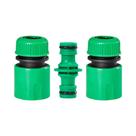 Conector Rápido Duplo Macho ABS De 1/2 Polegada Para Mangueira De Jardim, Adaptador Extensor Para