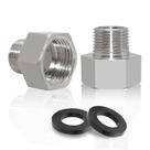 Conector redutor de encaixe de tubulação Joywayus 1/2G fêmea para 3/8G macho Conector redutor de encaixe de tubulação Joywayus 1/2G fêmea para 3/8G macho