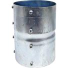 Conector Reto Aco Galvanizado Perfilaco 4'' Conec09 Conector Reto Aco Galvanizado Perfilaco 4'' Conec09