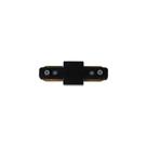 Conector Reto Blumenau Para Trilho De Sobrepor Preto