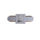 Conector reto para emenda de trilho eletrificado branco