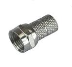 Conector Rg-59 Rosca P/cabos Coaxiais Rg-59 100 Unidades