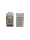 Conector RJ-45 Macho Evus C-103 Cat6 Blindado 100Un.
