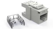 Conector Rj45 Fêmea Cat6 Keystone Jack Furukawa Gigalan Bege Conector Rj45 Fêmea Cat6 Keystone Jack Furukawa Gigalan Bege