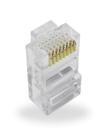 Conector RJ45 Macho 8 Vias Plug de Rede