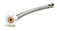 Conector sanitário trançado de aço inoxidável Fluidmaster B1T20CS 51 cm Conector sanitário trançado de aço inoxidável Fluidmaster B1T20CS 51 cm