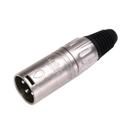 Conector santo angelo xlr linha 3 polos macho xlr l3mnn01 (sa-11)