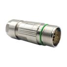 Conector Servo Encoder Sinal M23 6 Pinos Macho Ip67 Conector Servo Encoder Sinal M23 6 Pinos Macho Ip67