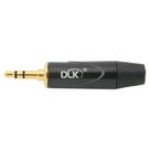 Conector Som P2 Macho Estéreo Injetado Bucha Preta Ø 6 mm Datalink Conector Som P2 Macho Estéreo Injetado Bucha Preta Ø 6 mm Datalink
