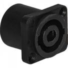Conector Speakon Fêmea 4 Pólos Painel PGSP0001 Preto Storm - PCT / 10