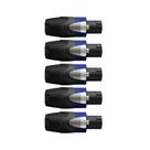 Conector Speakon Macho Para Cabo Wc 605 4p Spk Wireconex 05 Unidades