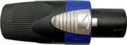 Conector Speakon Wireconex Macho Para Cabo 4 Polos