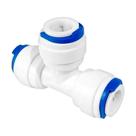 Conector T 1X4 Engate Rápido Conexão para Filtro, Purificador, Aquário e Mangueira