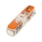 Conector Terminal Wago Inline Original - 2 Pólos 221-2411 para Cabos e Fios - Até 4mm Conector Terminal Wago Inline Original - 2 Pólos 221-2411 para Cabos e Fios - Até 4mm