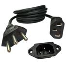 Conector Tomada + Cabo de Força 1,5mt para Panelas Elétricas Fun Kitchen