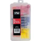 Conector Torcao Sforplast Com Mola Kit Com 98 Pecas - 5746 Conector Torcao Sforplast Com Mola Kit Com 98 Pecas - 5746