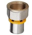 Conector Transição Femea Pex P/Gás 20mm x 3/4" Emmeti
