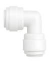 Conector União Cotovelo 90 Engate Rápido 3/8" x 3/8" para Água e Bebedouros Alta Resistência
