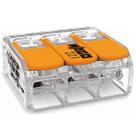 Conector Wago 221-613 41A Borne Emenda Chuveiro 2 Fios