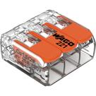 Conector Wago 3P 02 4,0M 32A 221-413 - Kit C/50 Unidades Conector Wago 3P 02 4,0M 32A 221-413 - Kit C/50 Unidades