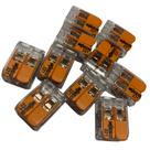 Conector Wago ou Genérico Emenda Derivação 2/3/5 Vias Cabo 4mm-6mm 20A 450V