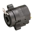 Conector XLR Combo Santo Angelo para XLR e P10 Preto