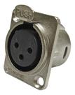 Conector Xlr Femea Painel 3 Polos Wc 1023 Wireconex