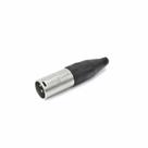 Conector XLR Linha Macho Niquelado SA2X - Santo Angelo