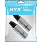 Conector XLR Macho 3 Pólos Niquelado HX001M HYX - PCT / 2