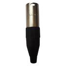 Conector XLR Macho Linha PLG SA2X - SANTO ANGELO