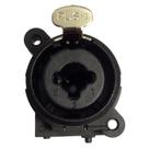 Conector XLR / P10 Combo Painel XLR COMBO - SANTO ANGELO