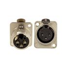 Conector XLR Painel Fêmea - Neutrik Original