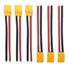 Conector XT90H - 3 Pares de Fios 150mm 10AWG