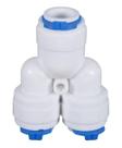 Conector Y Engate Rápido 1/4” para Purificador Filtro Osmose e Mangueira de Água