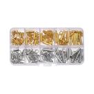 Conectores De Fecho Lagosta De 10-25mm Para Pulseiras, 20 Conjuntos, Kit DIY Para Fabricação De