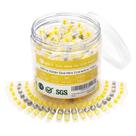 Conectores de fio de vedação de solda Kuject 160PCS amarelos 12-10 AWG Conectores de fio de vedação de solda Kuject 160PCS amarelos 12-10 AWG