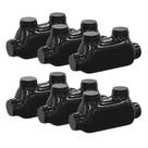 Conectores de fio RVBOATPAT de alumínio 250-6AWG, pacote com 6