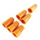 Conectores de fios elétricos HS Orange 500 Pack 22-14 AWG