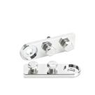 Conectores de terminal de bateria para 2 células em liga de cobre, pacote com 2 Conectores de terminal de bateria para 2 células em liga de cobre, pacote com 2