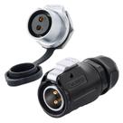 Conectores impermeáveis CNLINKO LP20 2 pinos IP68 M20 macho fêmea