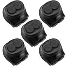 Conectores isolados de vários cabos Saysurey, 2 portas, pretos, 5 unidades Conectores isolados de vários cabos Saysurey, 2 portas, pretos, 5 unidades