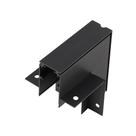 Conectores Joelho Preto para Trilho de Embutir no Frame Magnético Luminatti