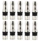 Conectores MOOKEERF RG11 F Tipo 75 Ohm, pacote com 10 unidades com vedação contra intempéries