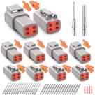 Conectores para Auto JRready Deutsch DTM Kit Impermeable de 4 Pines 20-22 AWG Conectores para Auto JRready Deutsch DTM Kit Impermeable de 4 Pines 20-22 AWG
